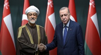 Erdoğan Umman Sultanı ile görüştü